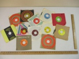 Assorted 45s including Clint Holmes, Edward Bear, Johnny Nash, Donna Fargo, The Turtles and more, 1