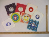 Assorted 45s including The Sweet, Stevie Wonder, John & Ernest, Michael Jackson and more, 13 oz