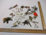 Large Lot of Assorted Keys and Key Chains, 2 lbs 2 oz