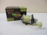 Vintage Ocean City Fishing Reel 996 in original box, 1 lb 6 oz