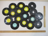 Lot of Mostly Children's Records including 45s and 78s: Mary Poppins, Big Brass Band, Smokey the