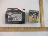 Harley-Davidson Cards: Numbered Limited Edition Collector Tin with 2 Decks of Playing Cards and
