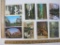 Nine Postcards Yosemite National Park, 1933, 1957 and others