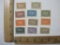 Assorted German Postage Stamps including 100 Mark, 500 Mark, 500 Mark and more, hinged