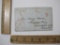 Stampless Cover Shippensburg Cumberland County PENN to Pittsburgh