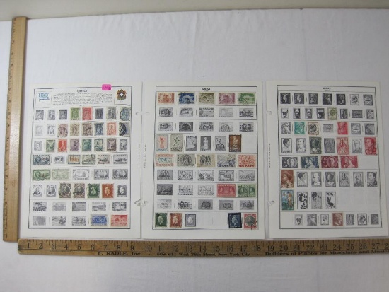 Postage Stamps of Greece includes assortments of 1912-42 , 1937-47, 1952-59 and more, see pictures