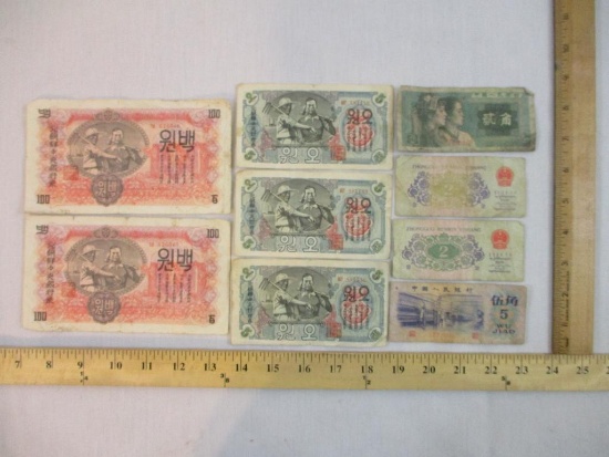 Paper Currency from China and North Korea, 1940s-1970s