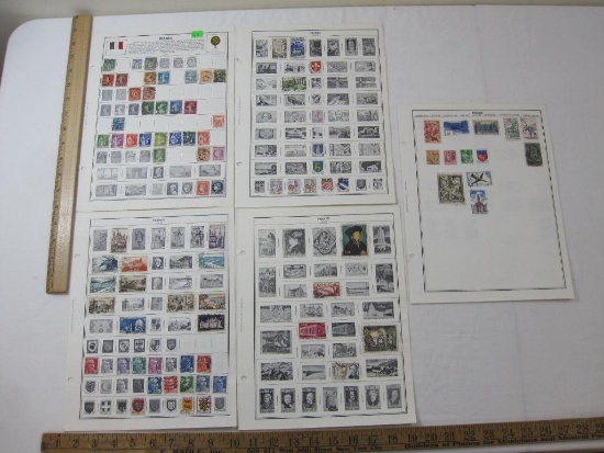 French Postage Stamps includes assorted 1876-1938, 1946-54, 1968-69 Stamps and others, hinged, see