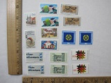 German Postage Stamp Assortment including 2000 Jahre Stadt Trier, Kind Und Strassenverkehr, Tag Der