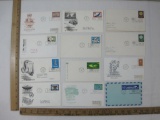 First Day Covers includes Peace Bell, International Year For Human Rights, World Weather Watch and