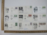 First Day Covers US Postage Stamps 1958 includes Gardening and Horticulture,100th Anniversary