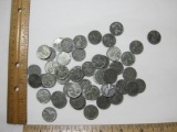 1943-S Steel Pennies, 50 pieces