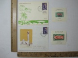 Four First Day Covers including United Arab Republic, Egypt and Israel, see pictures