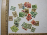 German Postage Stamp Assortment includes 500 Tausend, 2 Millionen, 10 Milliarden and others, hinged