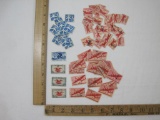 Lot of Canceled US Stamps including 6 Cent and 7 Cent Air Mail, Scott #C23, #C25, #C25A, #C39,