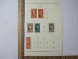 Revenue Stamps First Issue 1862-71 Perforated includes Conveyance 2 dollar #R81c, Charter Party 3