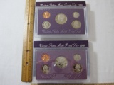 Two San Francisco Mint Proof Sets 1988