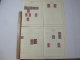 Revenue Documentary Stamps Watermarked USIR 1951-53 including J C Spencer 4 dollar # R576, Richard