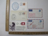 Five Assorted First Day Covers with Challenger Flight 41-G on Board Scene, Skylark Campaign Launch