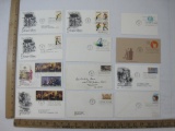 First Day Covers 1970'S includes 200th Anniv Birth Of American Independence, Charles A Lindbergh,