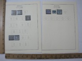 Revenue Proprietary Stamps Watermarked USIR includes 1914 one quarter cent #R B45, 1919 2 cent #R