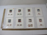 First Day of Issue Set of 8 Summer Olympics 83 Proofcards, in binder page covers, see pictures