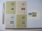 Bicentennial Era Stamp and Print Portfolio Assortment including Bunker Hill, Lexington & Concord,