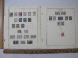 Canal Zone Stamps Unwatermarked includes 1906-07 Dos Centesimos, 1909-10 Cinco Centesimos and