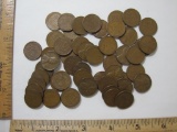 Assorted 1950's Pennies includes 13pcs 1950-D, 11 pcs 1951, 24pcs 1951-S, 2pcs 1953-S