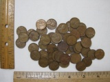 1954-55 Wheat Pennies includes 30pcs 1954-D, 20pcs 1955