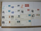 First Day Covers 1960'S includes International Court Of Justice, Fifth World Forestry Congress,