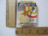 World War 2 Italian Alvo Brand cigarettes in sealed pack