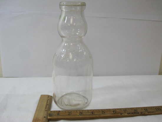 Cream Top Milk Bottle, Akron Pure Milk