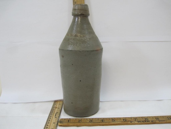 Impressed Stoneware Bottle, see pictures for details