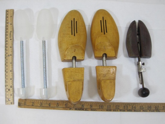 Shoe Stretchers, Wood and Plastic, see photos