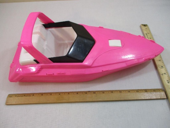 Pink Doll Speedboat, great for Barbies and more, American Plastic Toys Inc, 1 lb