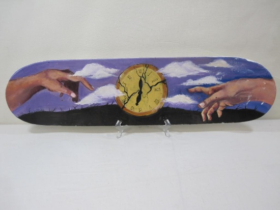 Michelanglo's Hand & Clock by Mackenzie Rodas