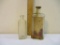 Two Vintage Embossed Glass Bottles including 4 Oz CN Disinfectant (West Disinfecting Company New