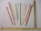 Assorted Vintage Knitting Needles, matched pairs in assorted sizes, 8 oz