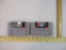 Two Super Nintendo Game Cartridges including John Madden Football '93 and NBA Showdown, games have