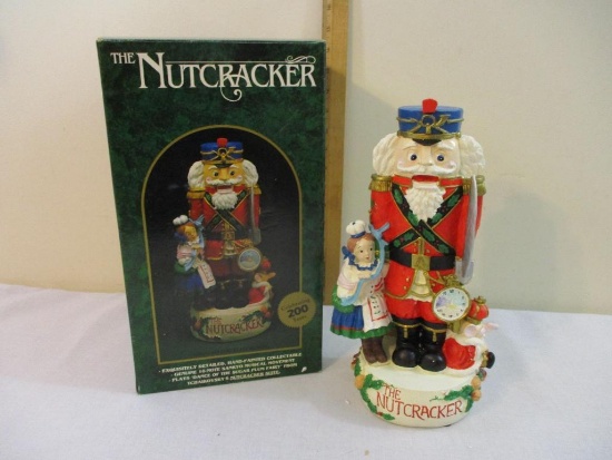 The Nutcracker Music Box, 1991 GINY Inc, in original box, 2 lbs 13 oz