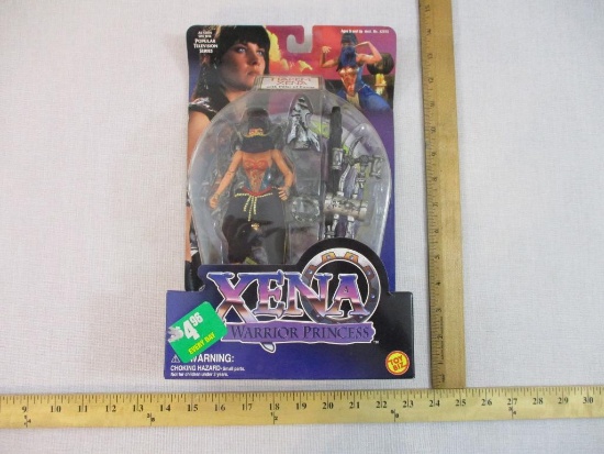 Xena Warrior Princess Harem Xena with Pillar of Power Action Figure with Accessories, sealed, 1998