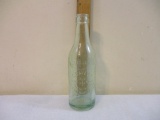 S. Taylor Embossed 8 Fl Oz Glass Bottle, Hackensack NJ, 15 oz