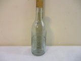 Bear Mountain Spring 9 Oz Embossed Glass Bottle, Bottled at Bear Mountain Inn New York by Palisades