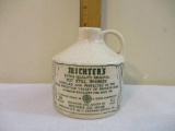 Michter's Extra Quality Original Pot Still Whiskey Glazed Stoneware Jug, Michter's Jug House Lebanon