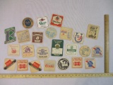 24 Assorted Vintage Beer Coasters including Coors, Pabst Blue Ribbon, Miller and more, 8 oz