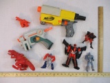 Lot of Assorted Toys including NERF guns, SPD Action Figure and more, 2 lbs 3 oz