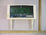 KOOL Cigarettes Lighted Advertising Sign, see pictures for condition, AS IS, 3 lbs 2 oz