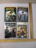 Three Harry Potter DVDs and XBOX Game, DVDs include: Chamber of Secrets, Prisoner of Azkaban, and