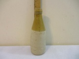 Vintage Grosvenor Glasgow Imprinted Stoneware Beer Bottle, 8.5